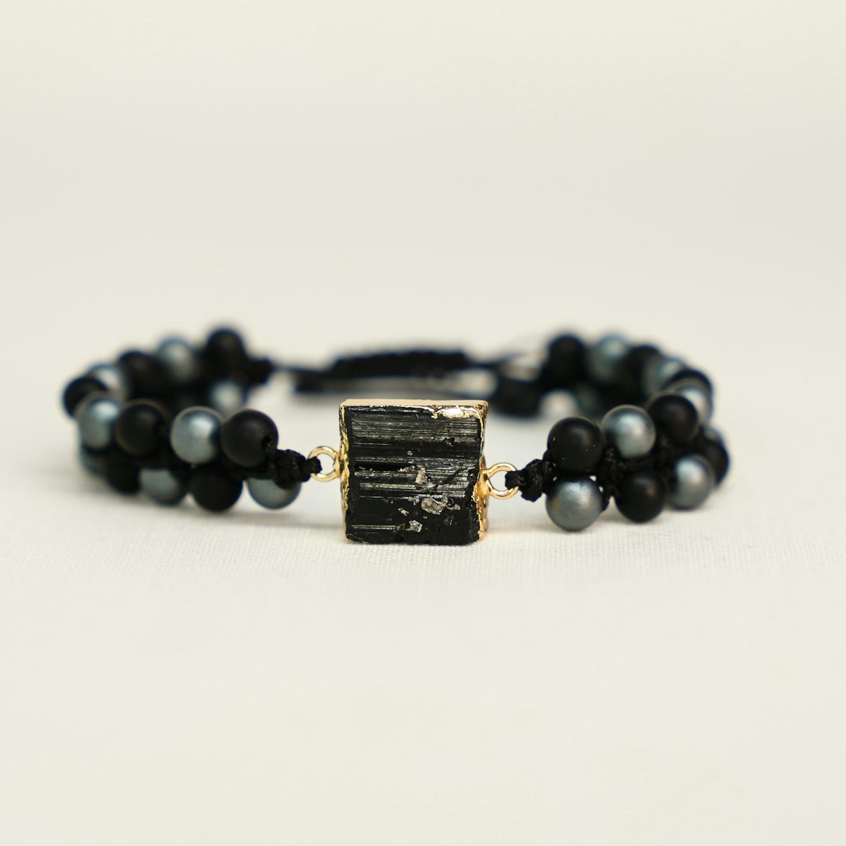 Black Tourmaline Bracelet For Protection