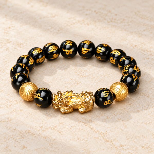 Black Obsidian Feng Shui Bracelet