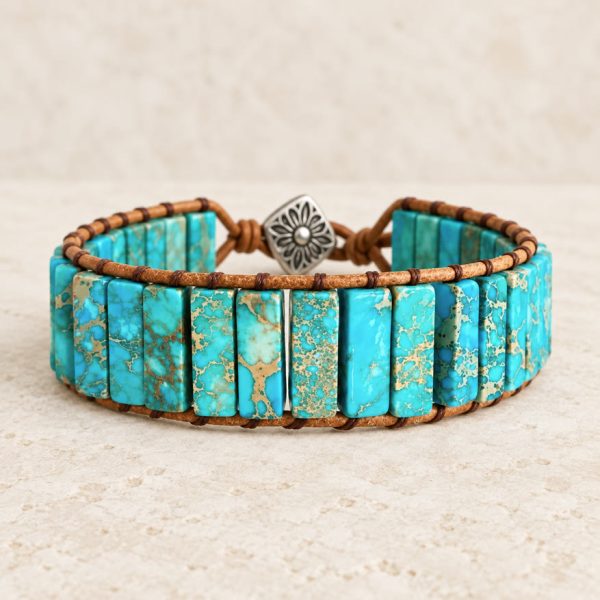 Turquoise Bead Bracelet