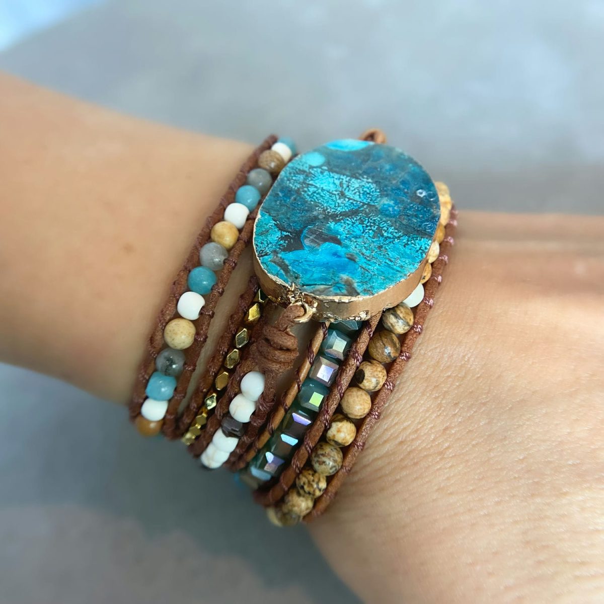 ocean jasper bracelet