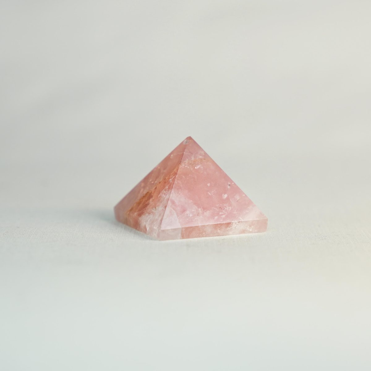 rose quartz pyramid
