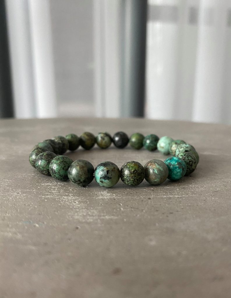 african turquoise bracelet