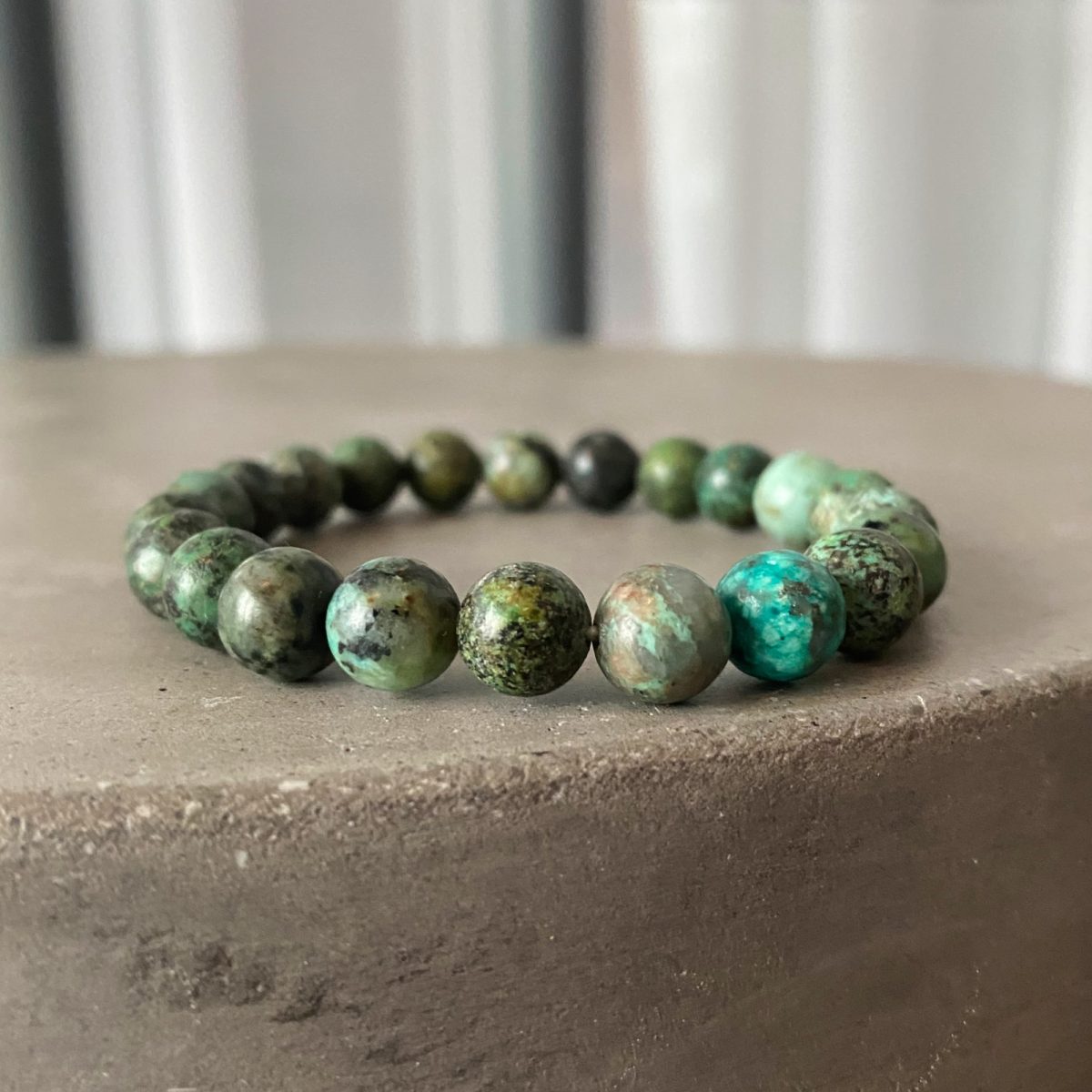 african turquoise bracelet
