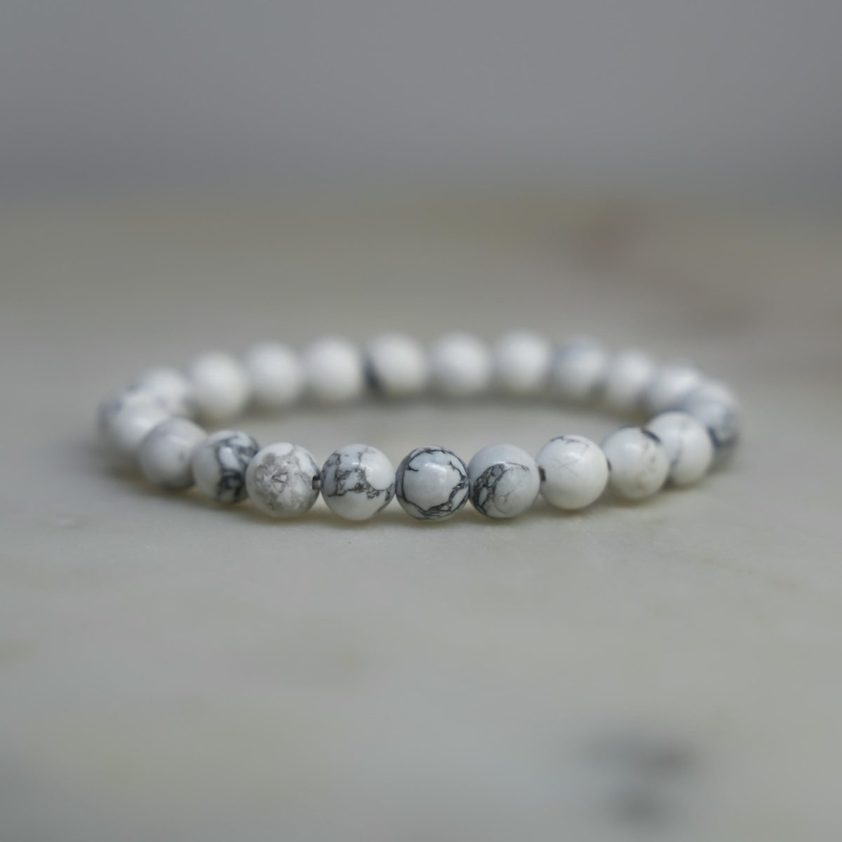 Howlite Beaded Bracelet