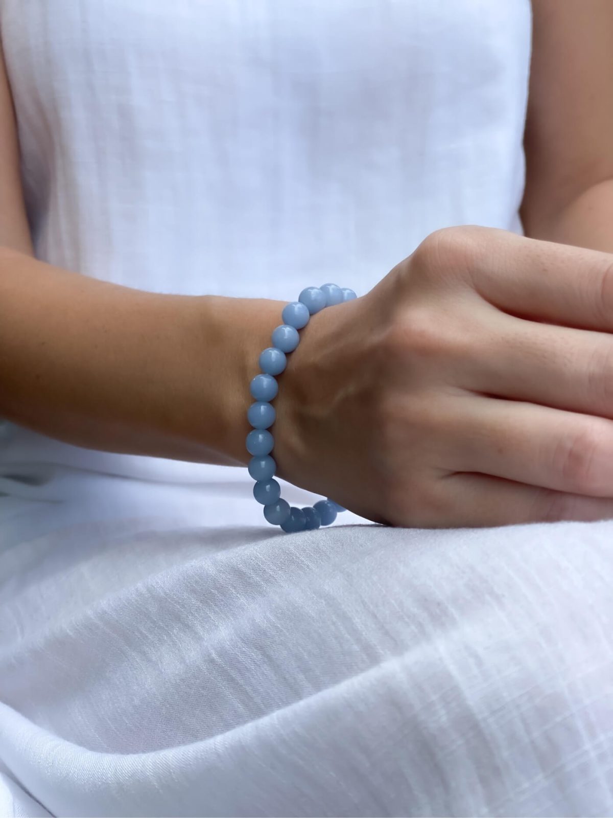 angelite bracelet