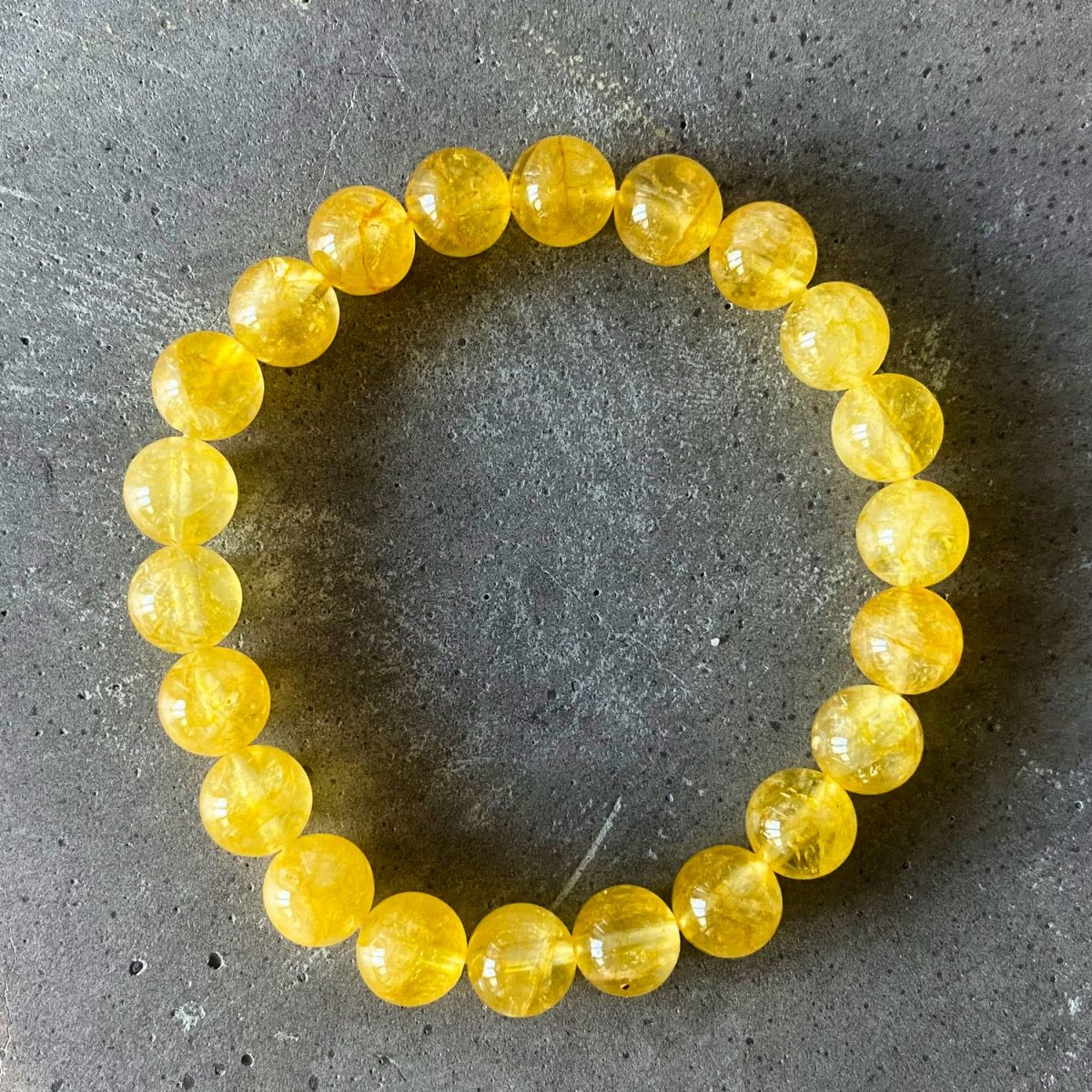 natural citrine bracelet real stone beaded bracelet asana