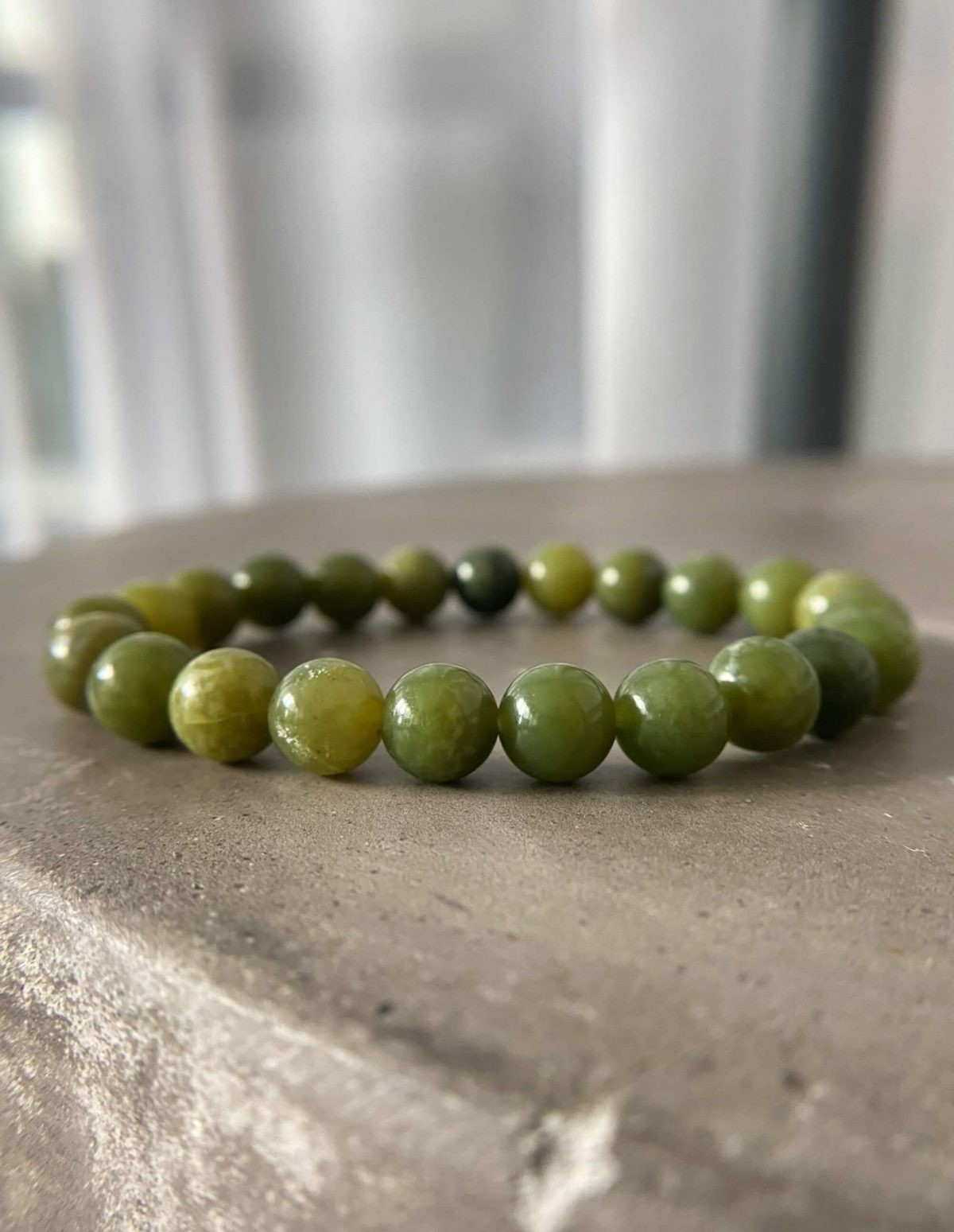 green jade bracelet