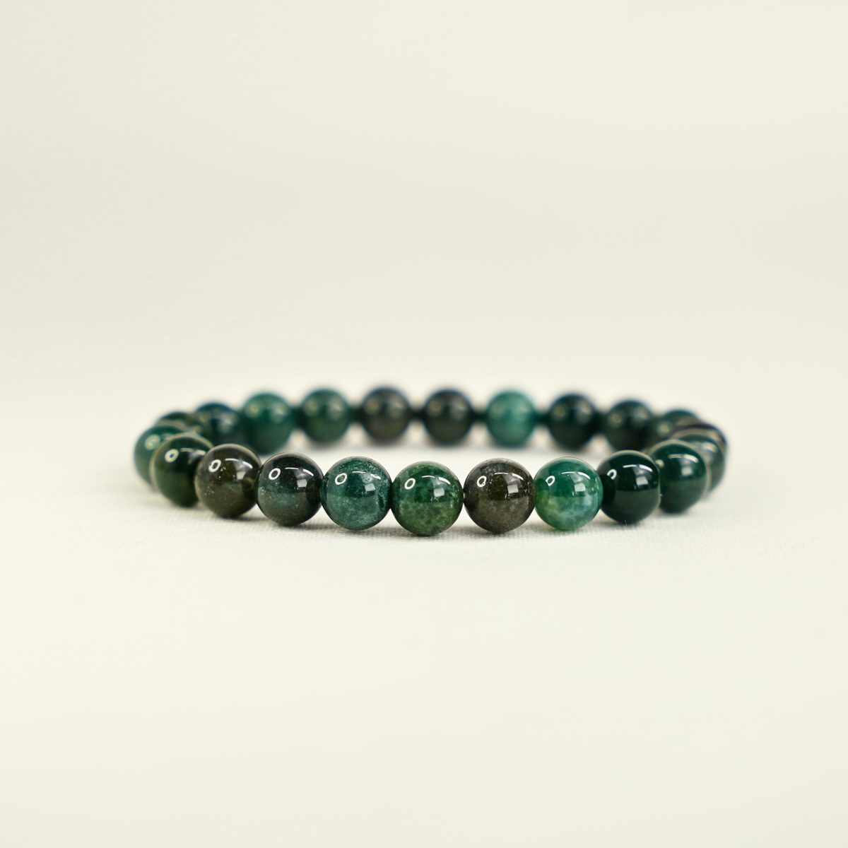 Moss Agate Bracelet for New Beginnings