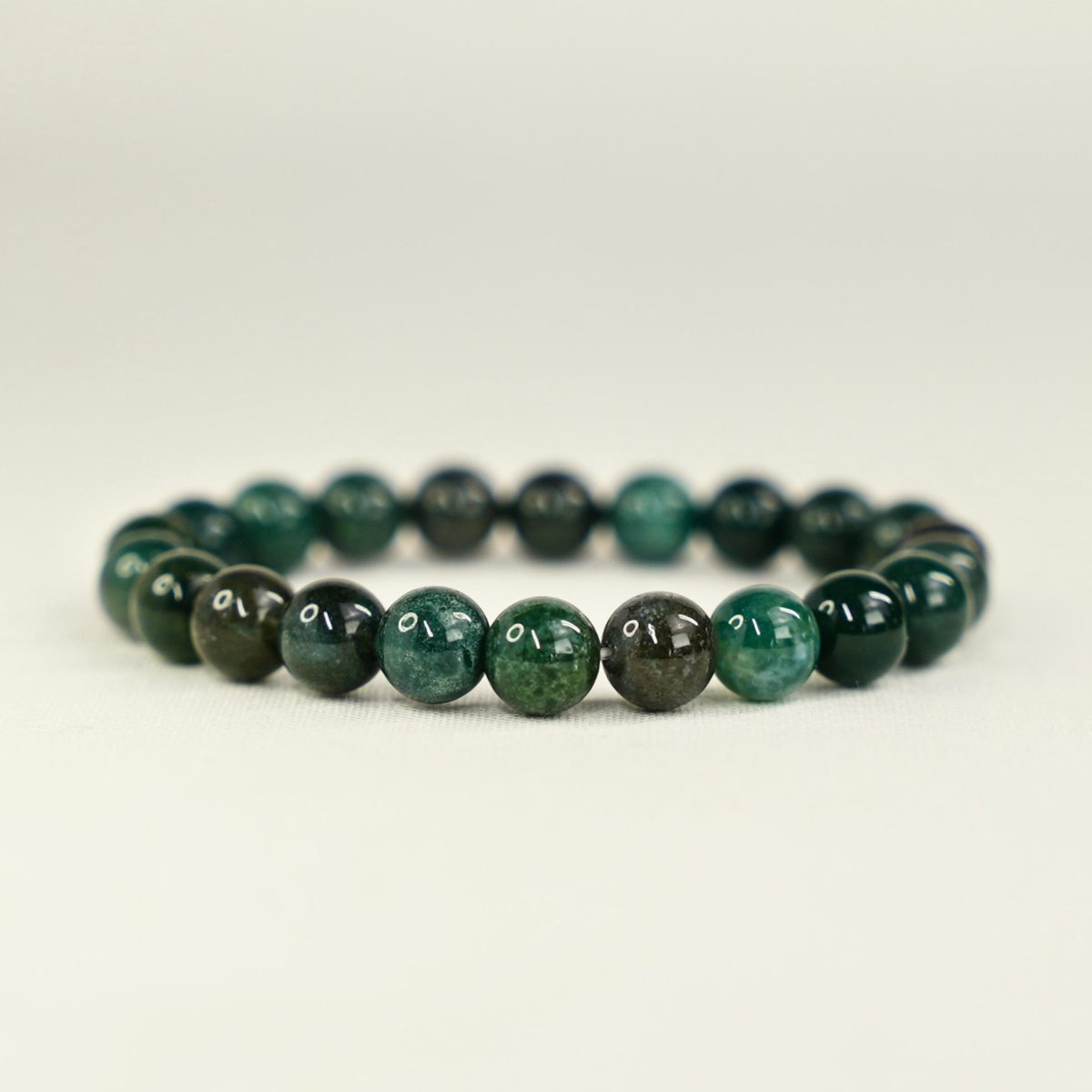 Moss Agate Bracelet for New Beginnings