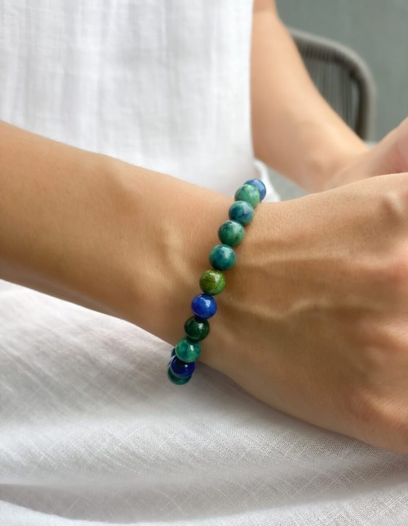 azurite bracelet for reiki