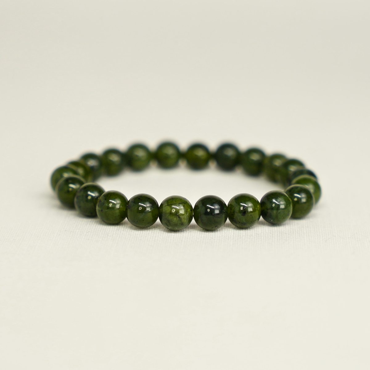 Green Agate Gemstone Bracelet
