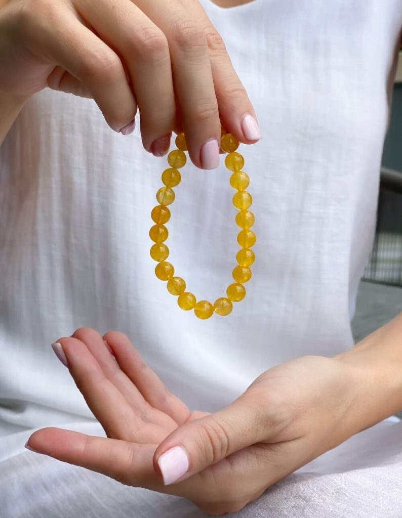 citrine bracelet
