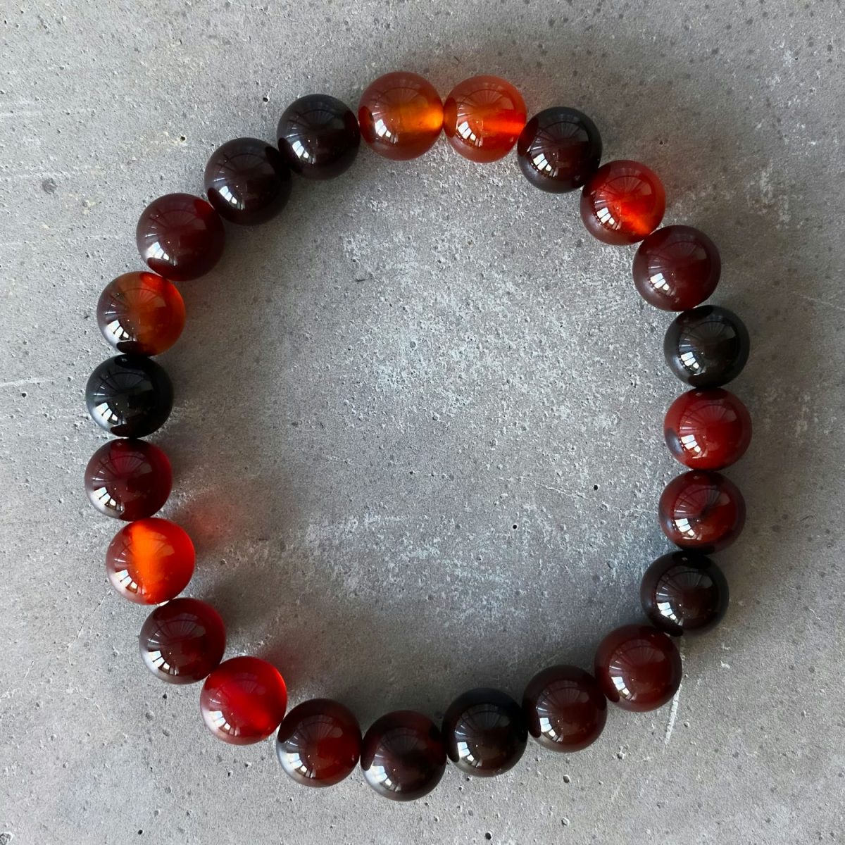 dream agate bracelet real red agate gemstone bracelet by asana crystals