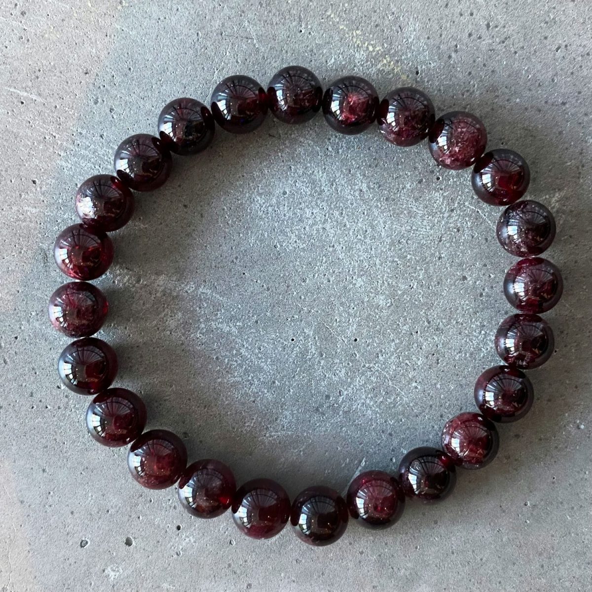 red garnet bracelet for love and passion natural garnet stones