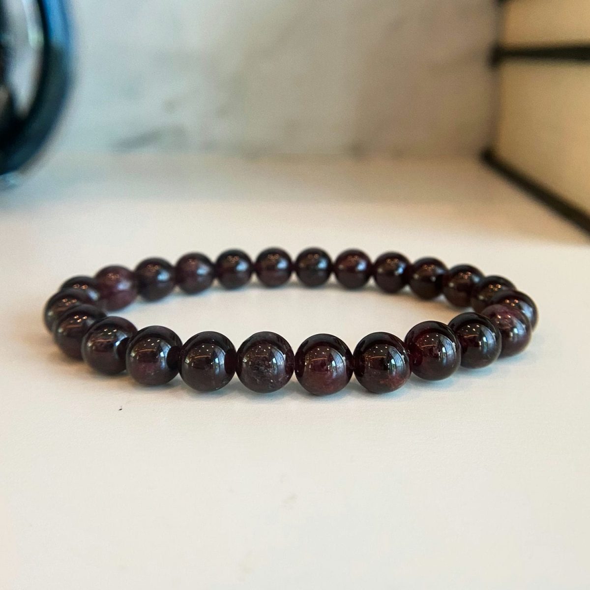 red garnet bracelet for love and passion natural garnet stones
