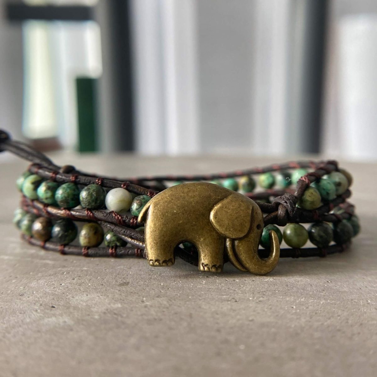 elephant charm bracelet