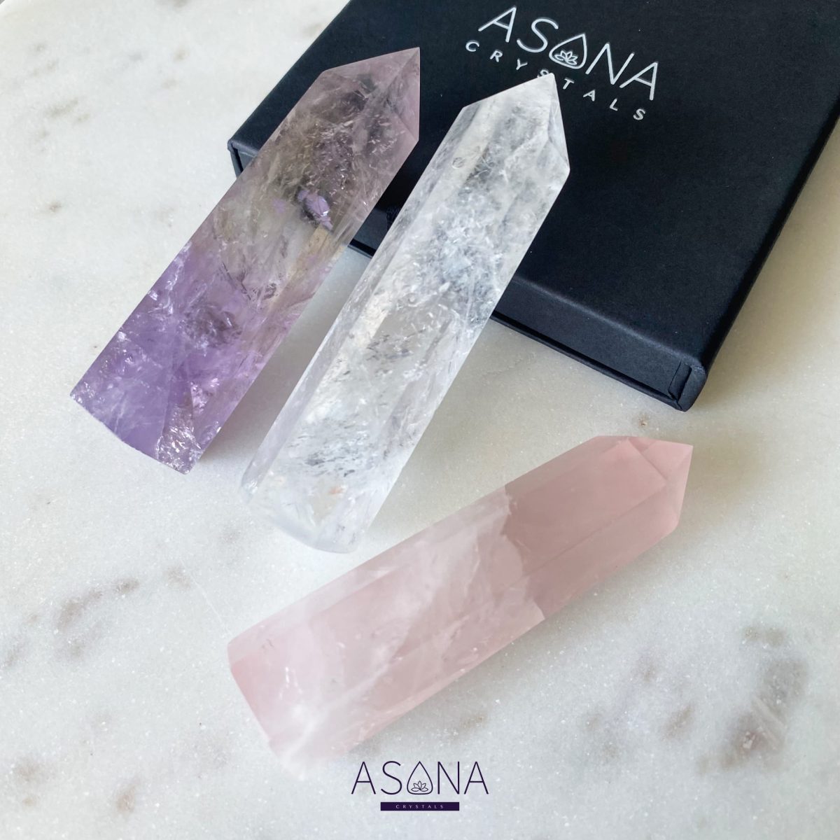 crystals for anxiety and stress calming crystal set