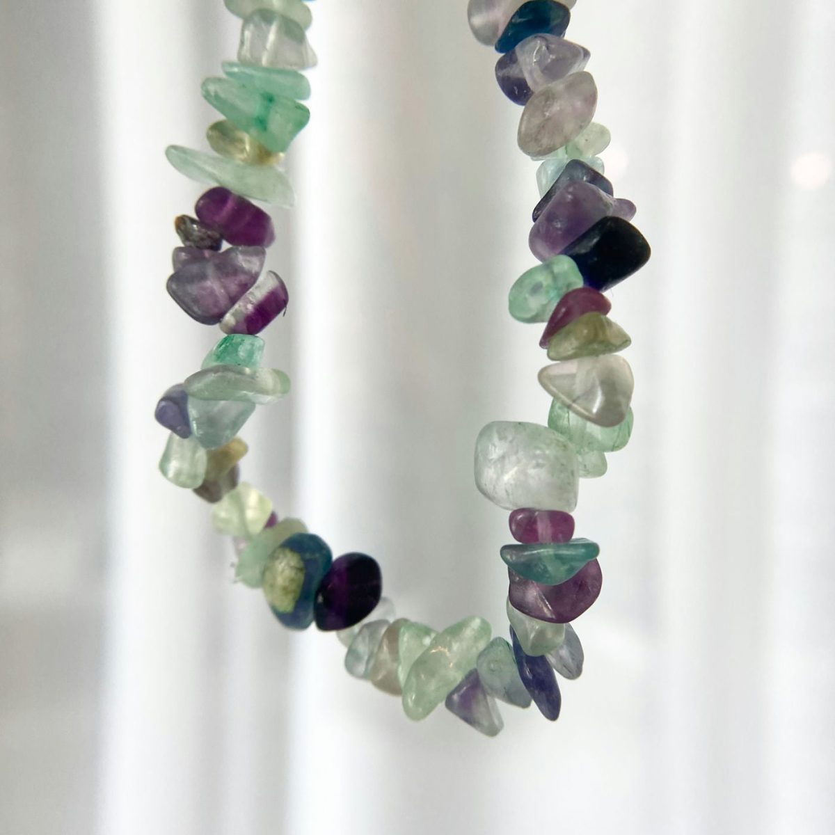 rainbow fluorite bracelet for energy
