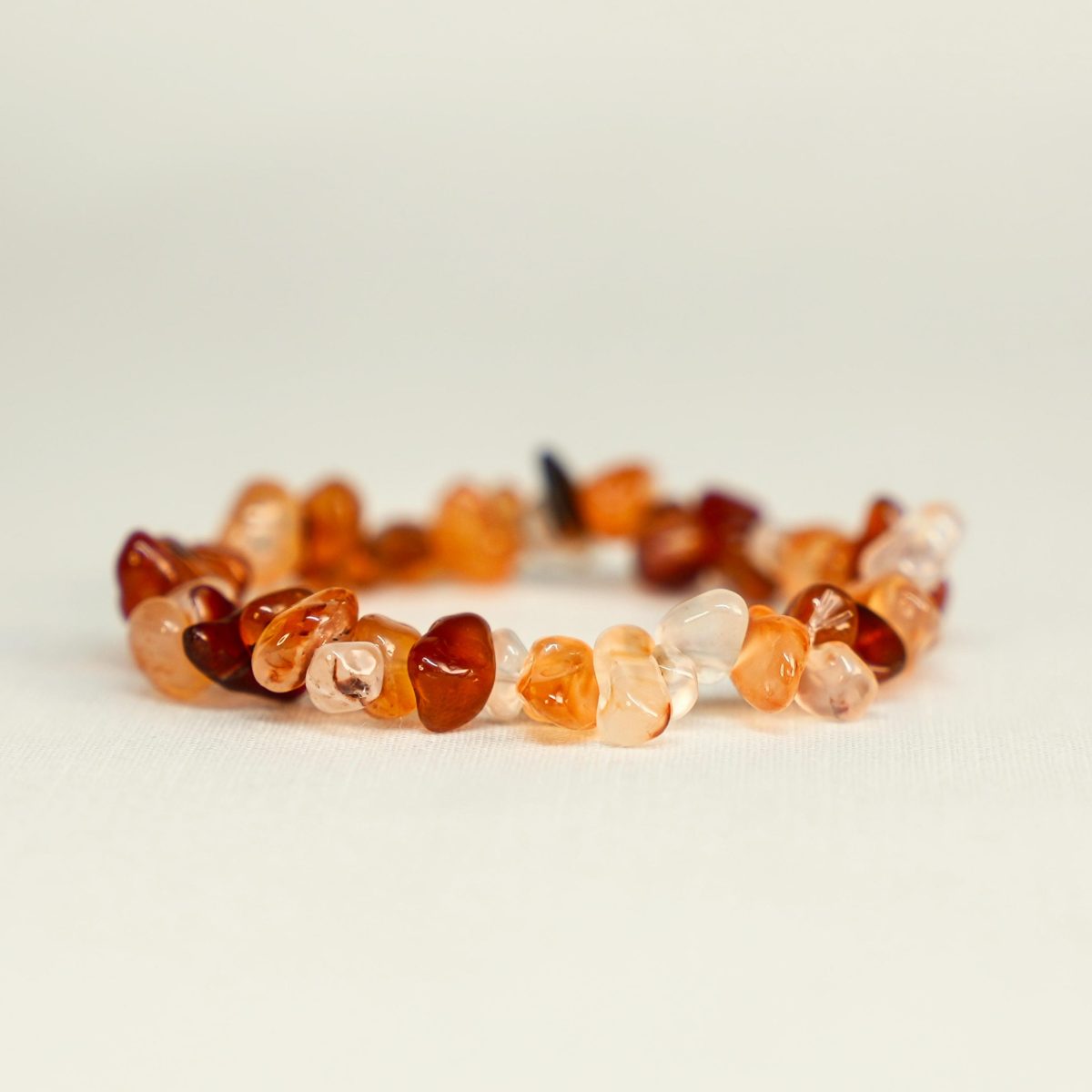 Orange Aventurine Bracelet beaded