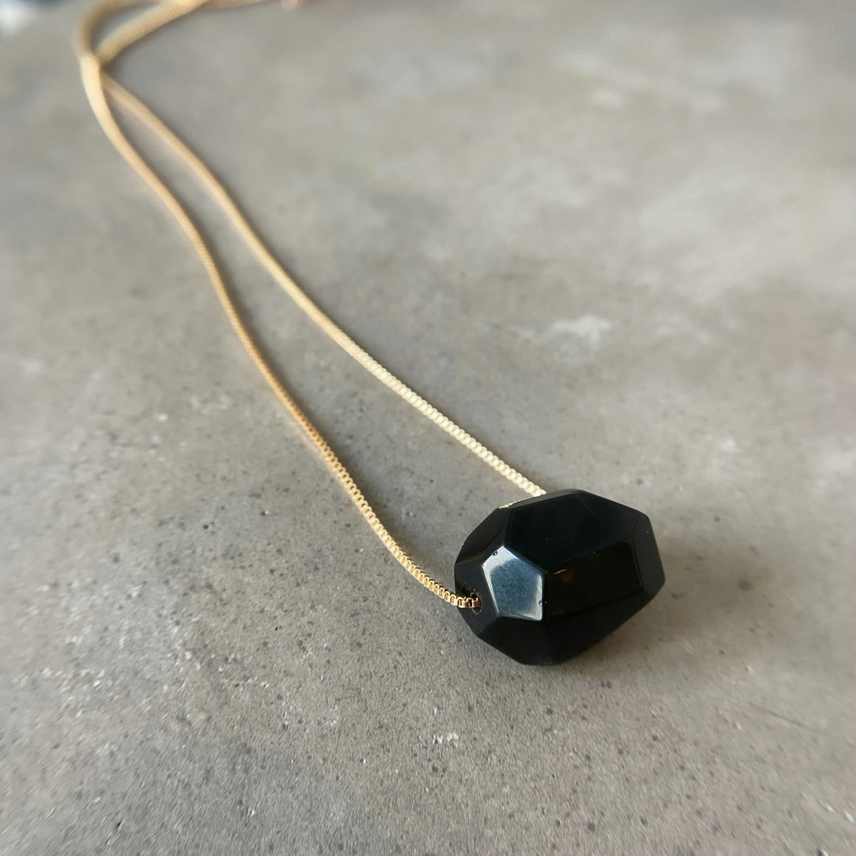 Black Obsidian necklace
