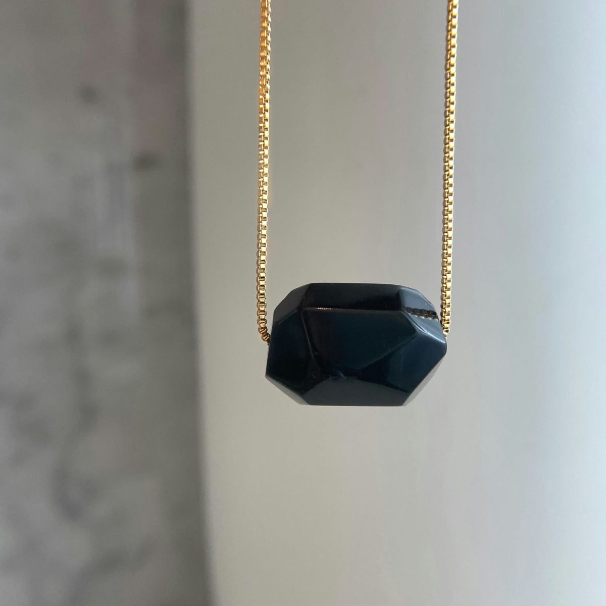Black Obsidian necklace