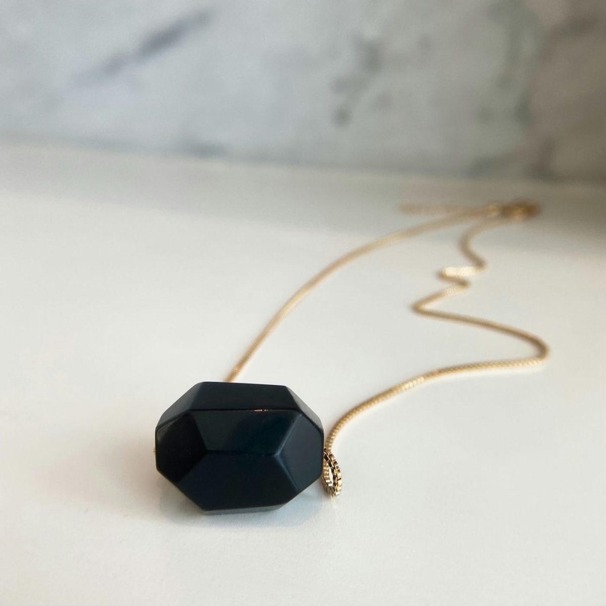 Black Obsidian necklace