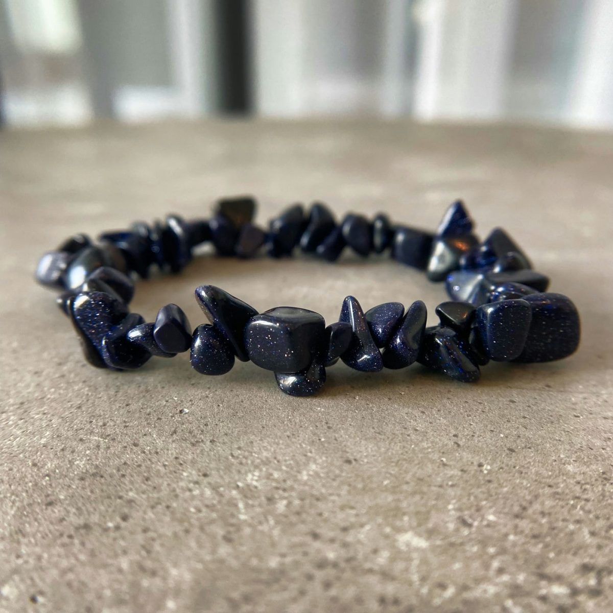 Blue Sandstone Bracelet