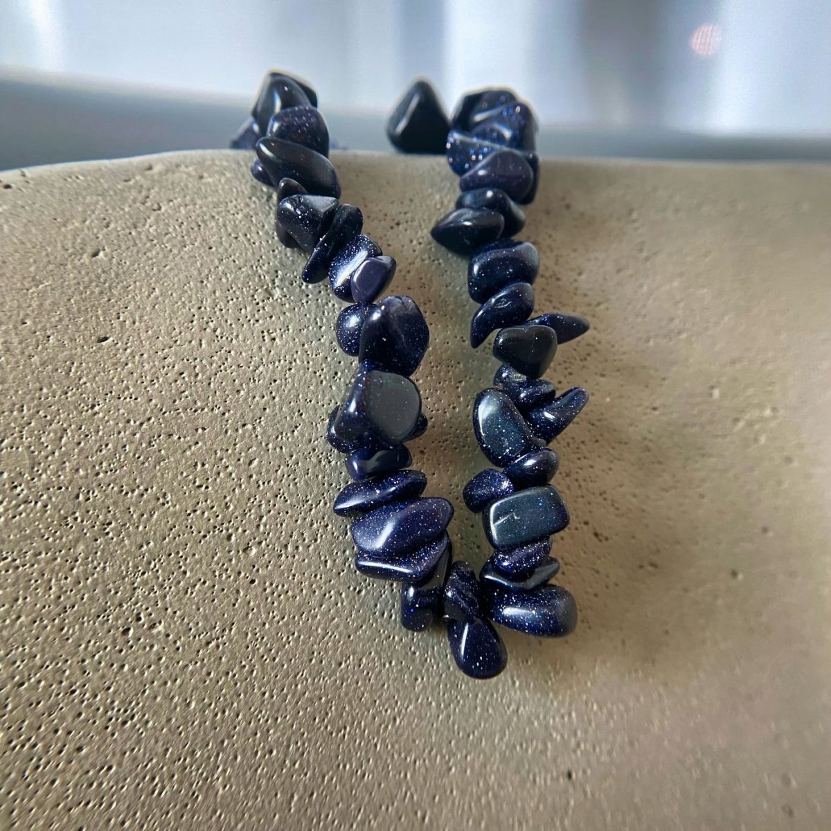 Blue Sandstone Bracelet