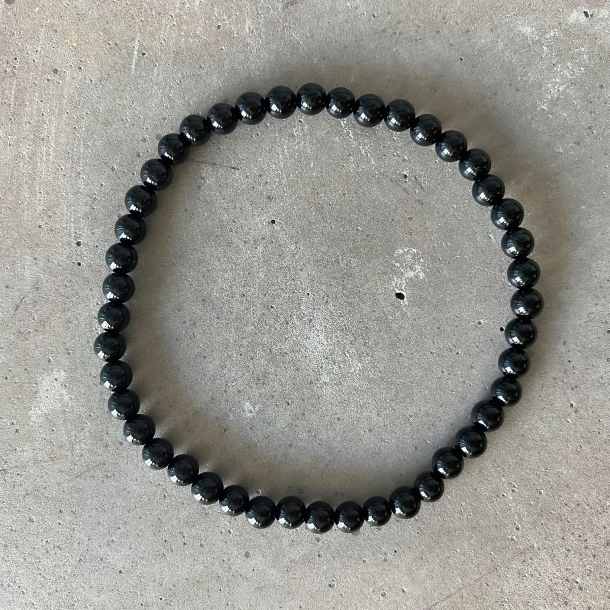 small black onyx bracelet 4mm natural beaded bracelet for men women onyx jewelry by asana crystals