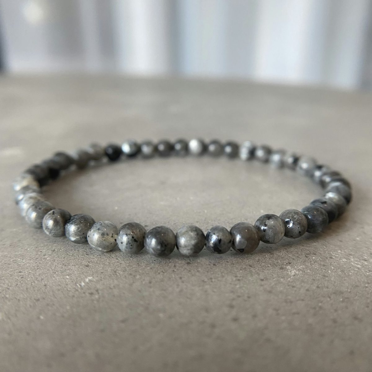 authentic black labradorite bracelet