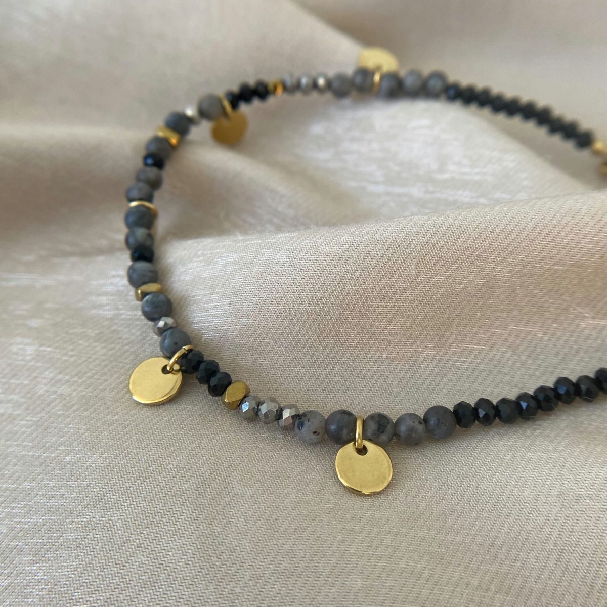 black agate bracelet