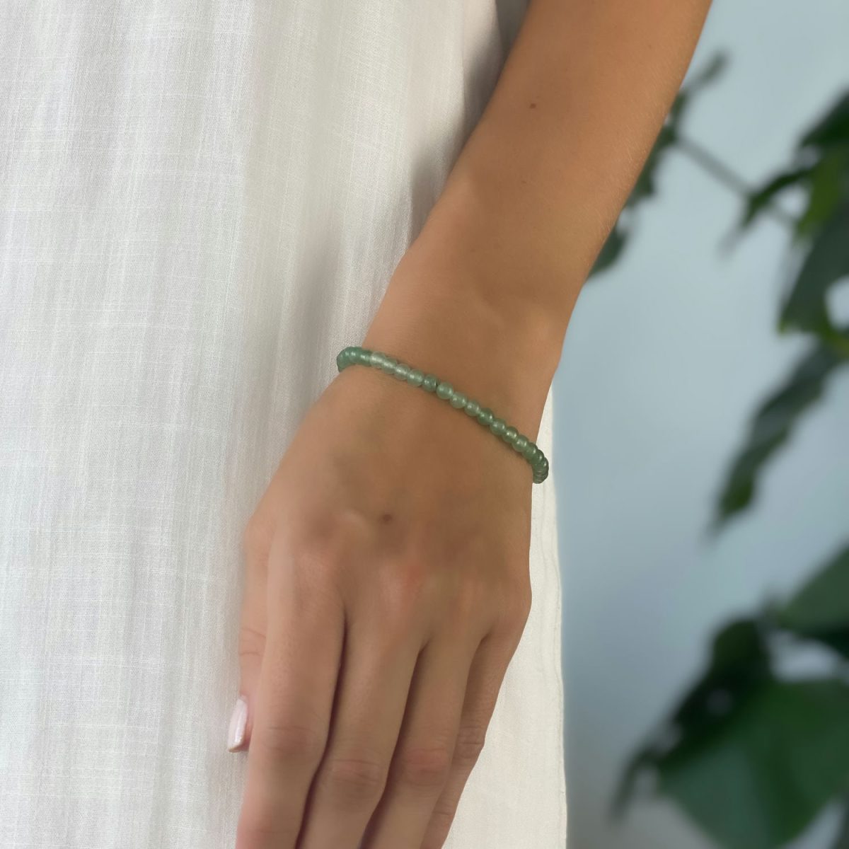 green aventurine bracelet 4mm small beaded bracelet aventurine bracelet
