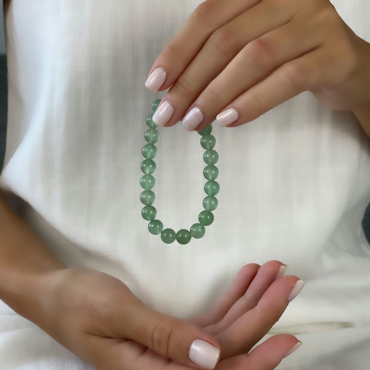 authentic green aventurine bracelet