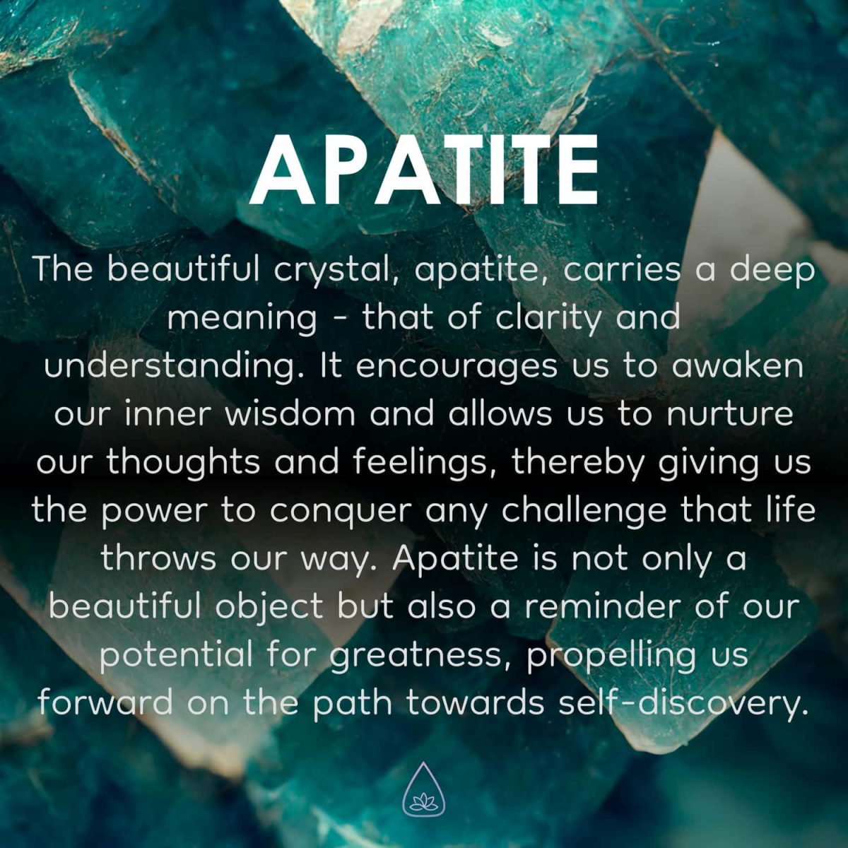 apatite crystal apatite gemstone by asana crystal shop apatite natural gemstone blue green for metaphysical spiritual uses
