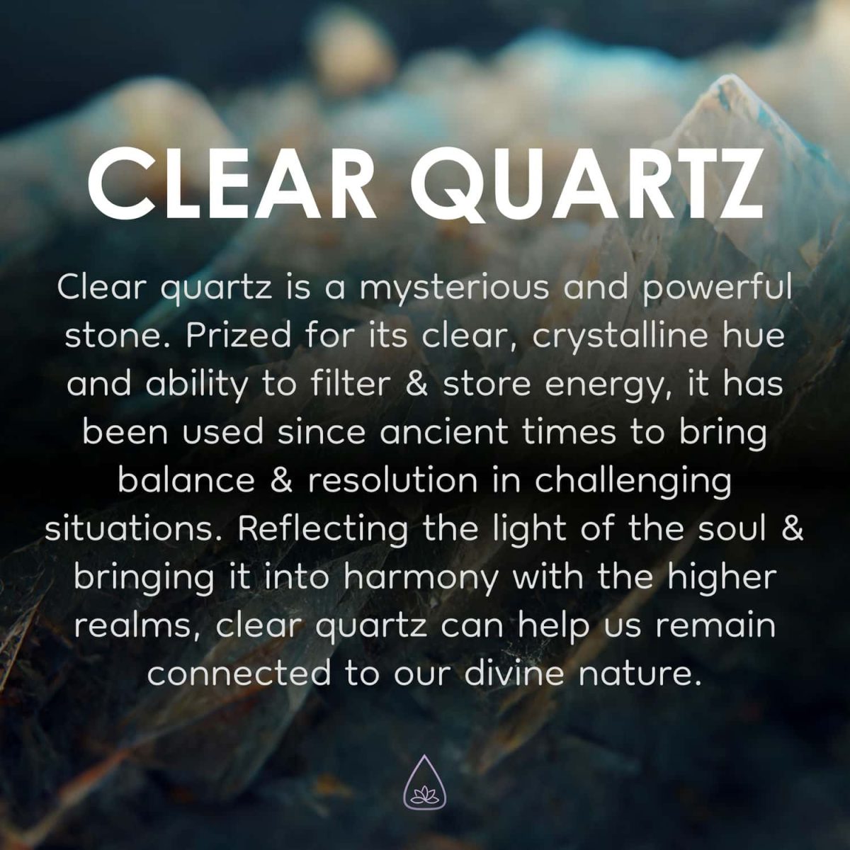 clear quartz crystal gemstone by asana crystals natural clear quartz qwith benefits