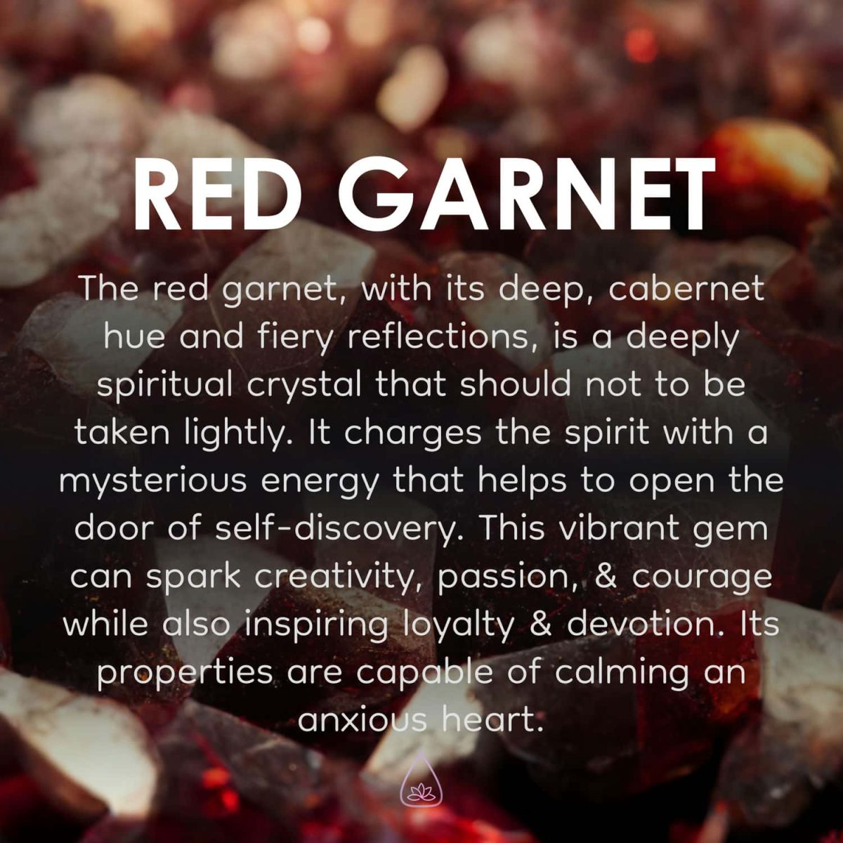 red garnet stone red garnet gemstone crystal by asana crystal shop natural red garnet for love jewelry red garnet gemstone meaning