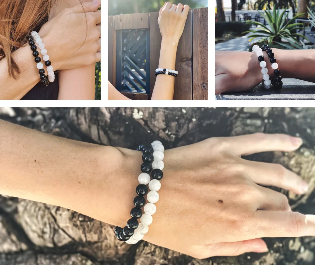 bracelets for love protection matching crystal bracelet for couple