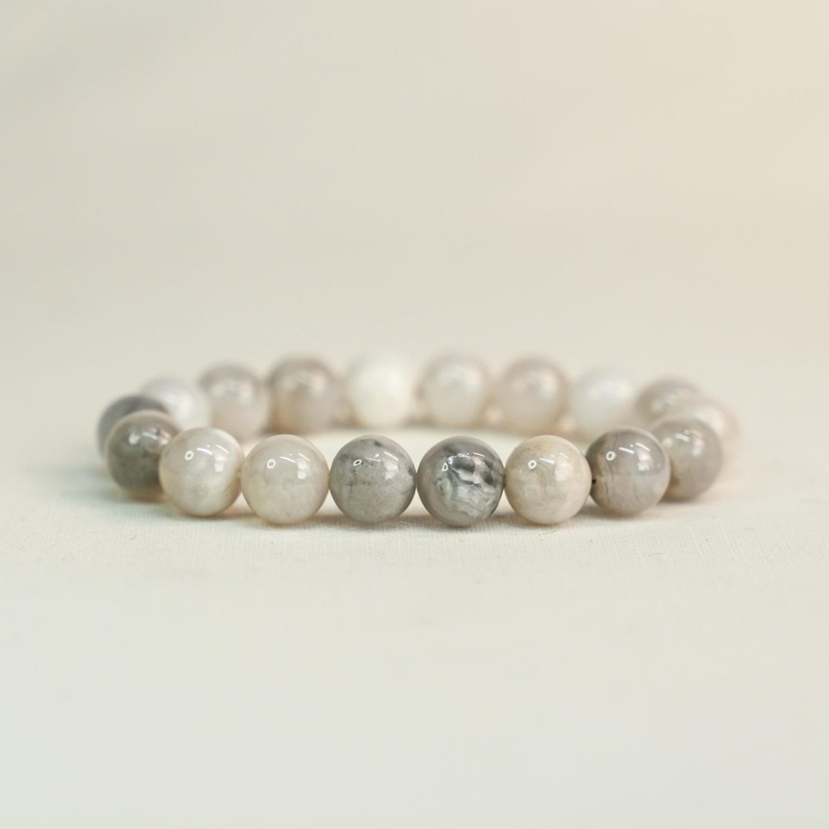 White Crazy Agate Energy Bracelet
