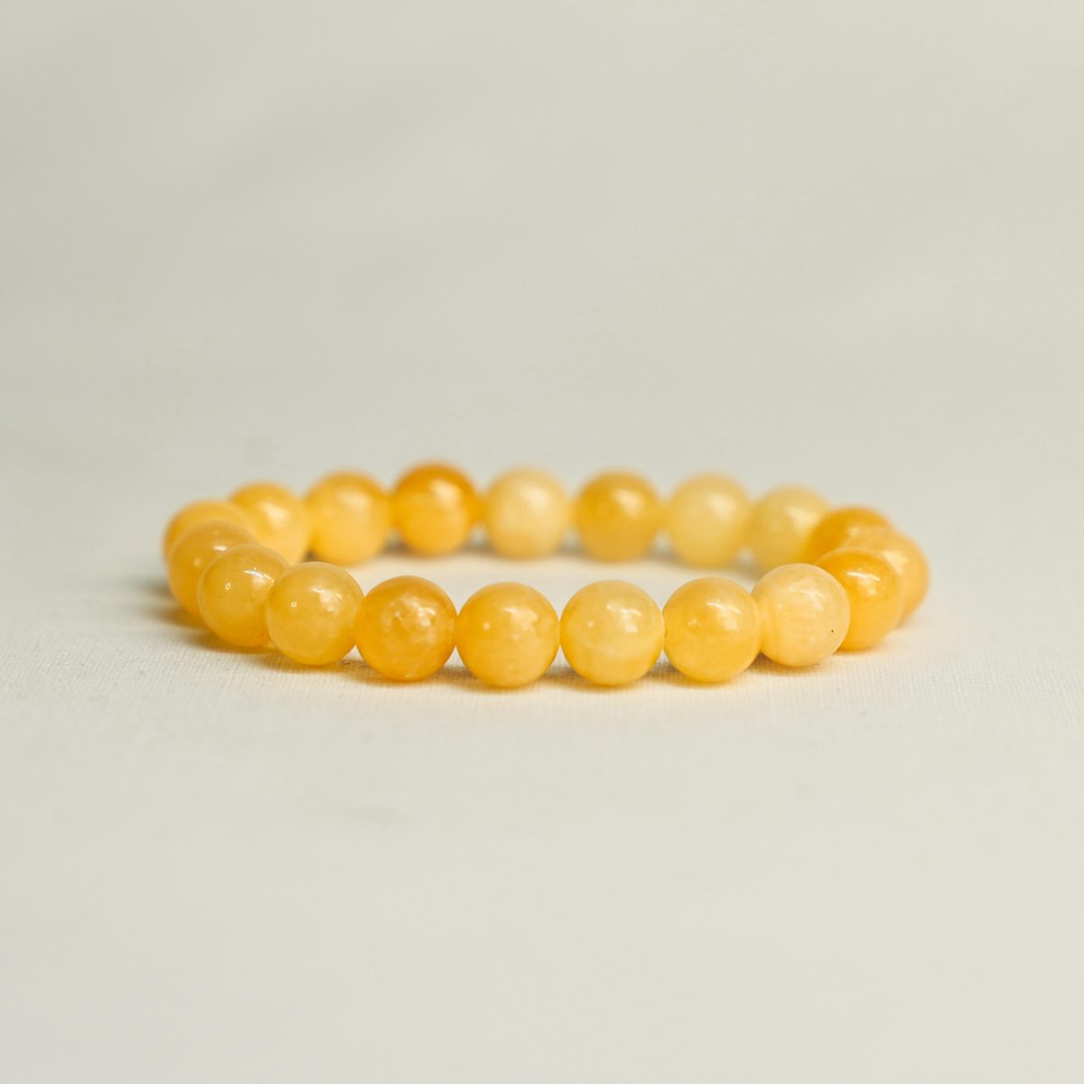 Yellow Jade Bracelet for Prosperity