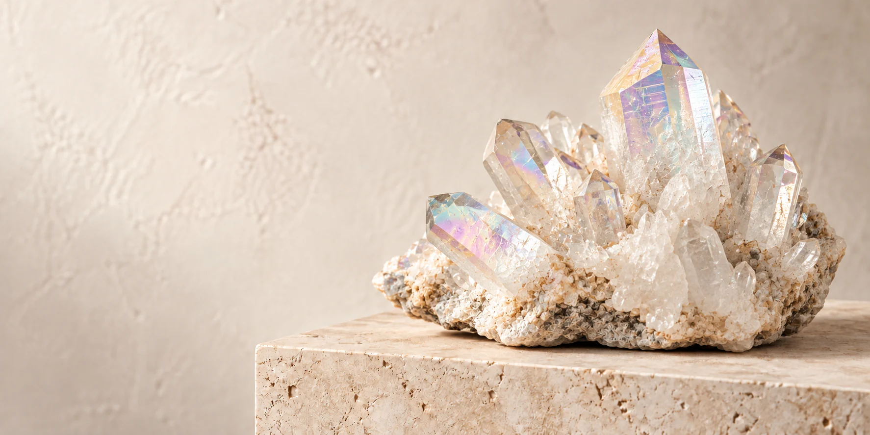 Angel Aura Quartz Meaning & Crystal Properties