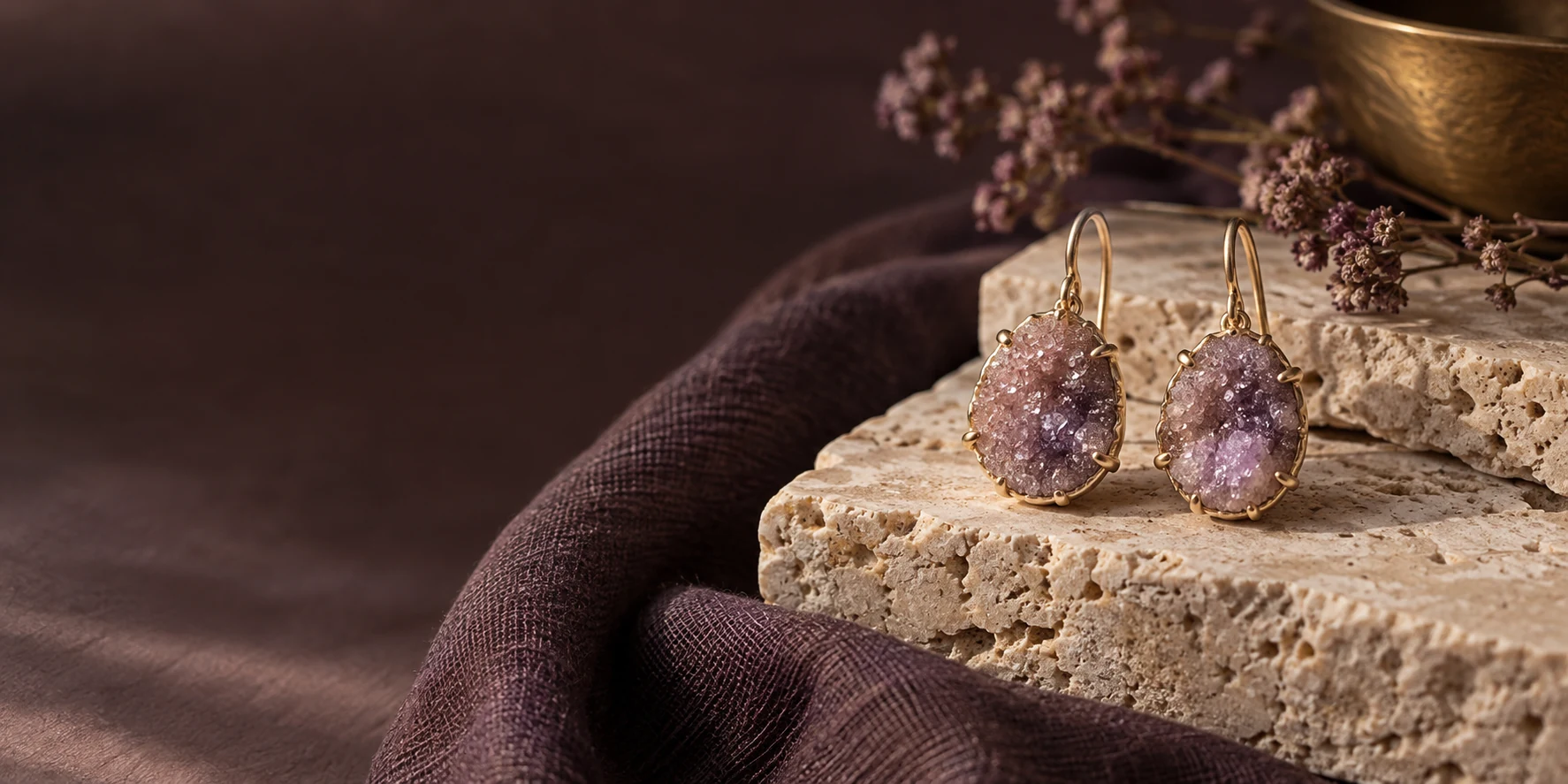 Druzy Earrings