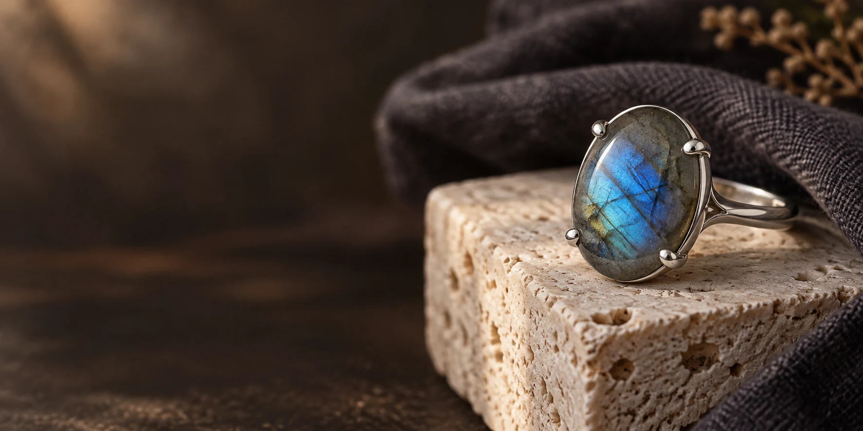 Labradorite Ring