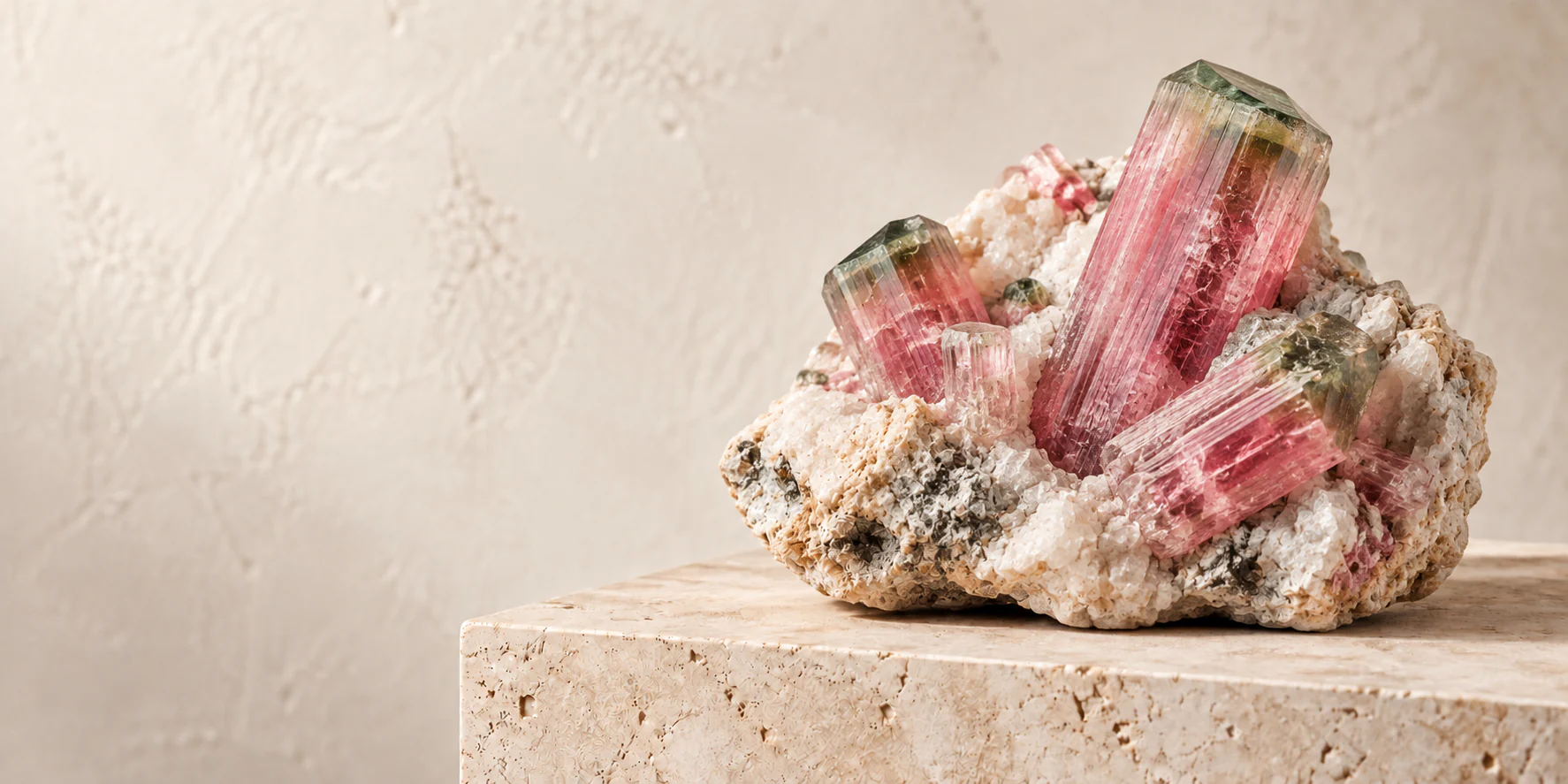 Pink Tourmaline Crystal Meaning & Properties